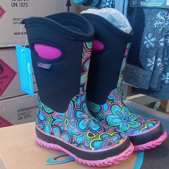 Colorful Kids Rain Boots - Picture 1 of 4